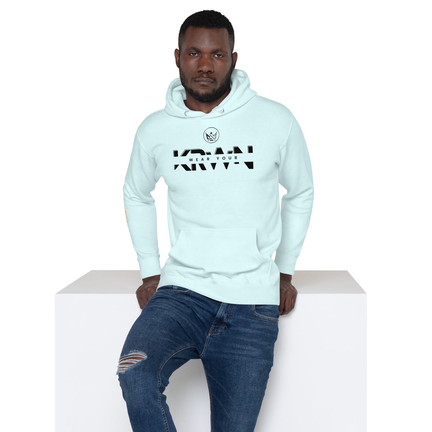 "Wear Your KRWN" Men's Hoodie