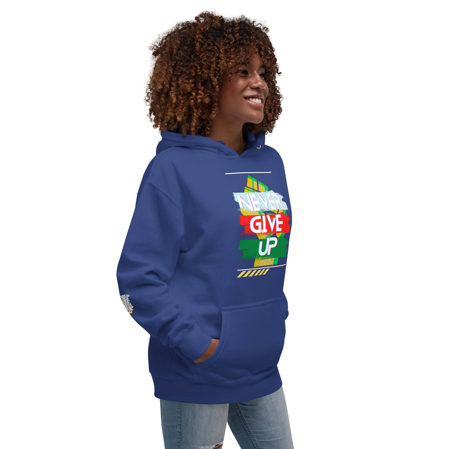 "Never Give Up" Women's Hoodie