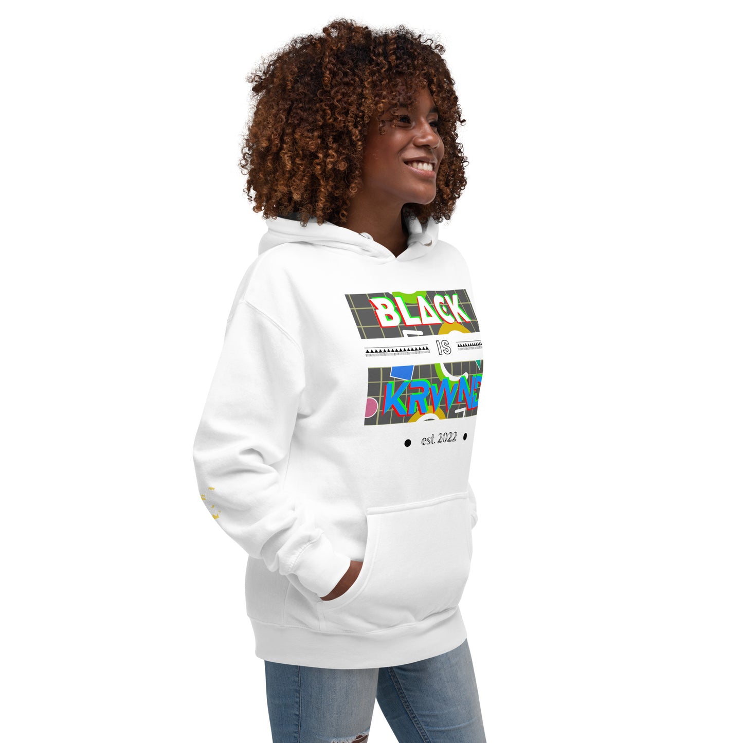 "Black Is" Women's Hoodie