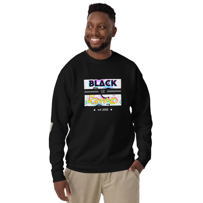 "Black Is" Men's Sweatshirt