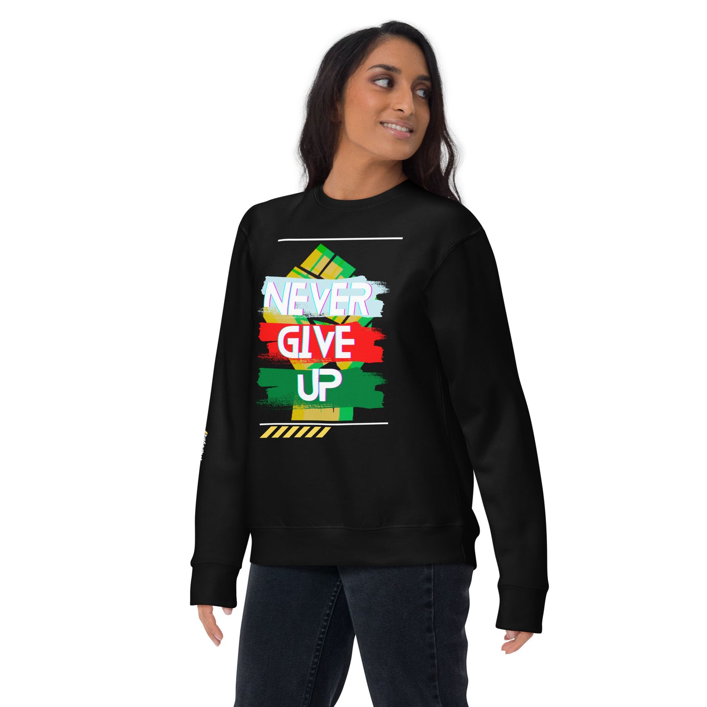 "Never Give Up" Women's Sweatshirt