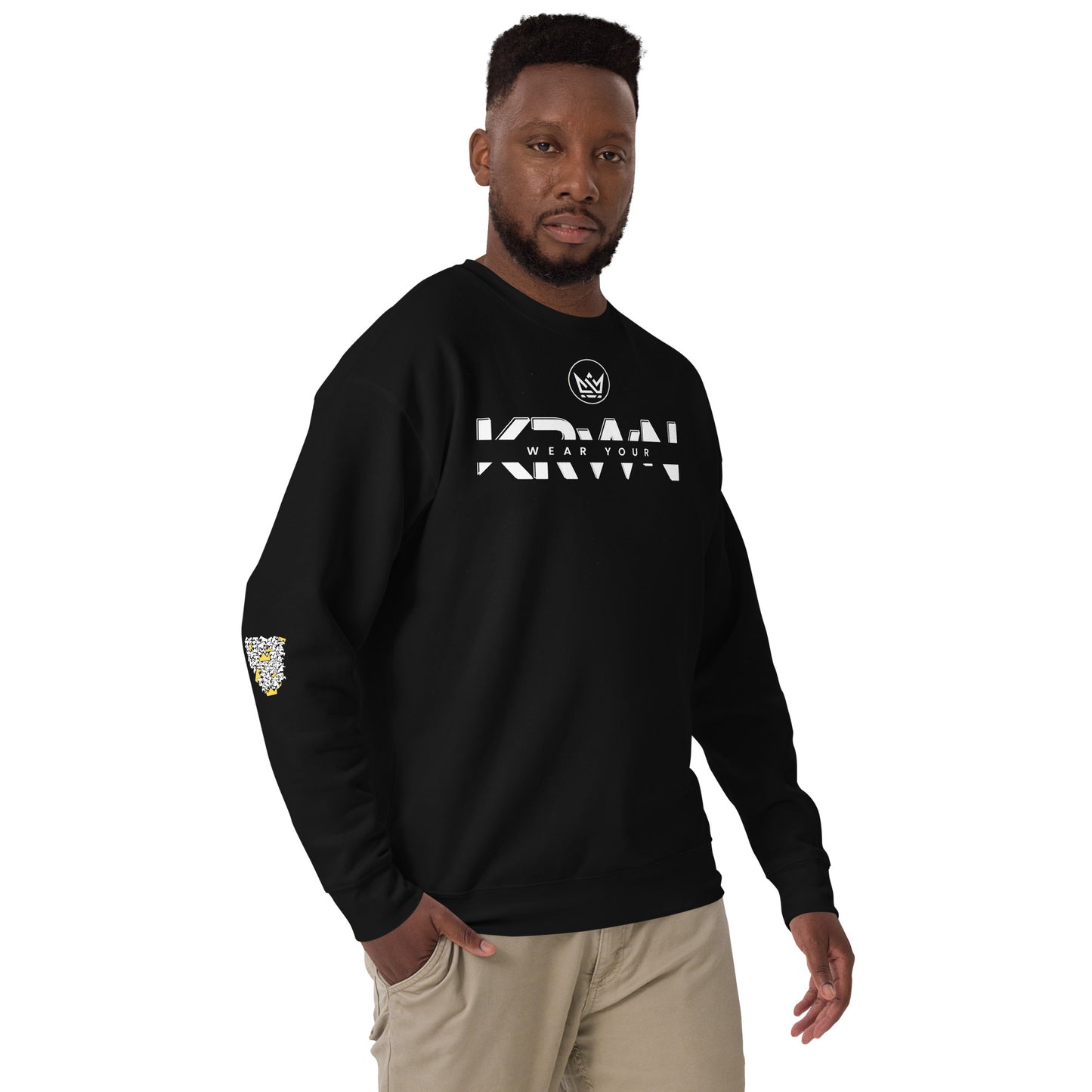 "Wear Your KRWN" Men's Sweatshirt