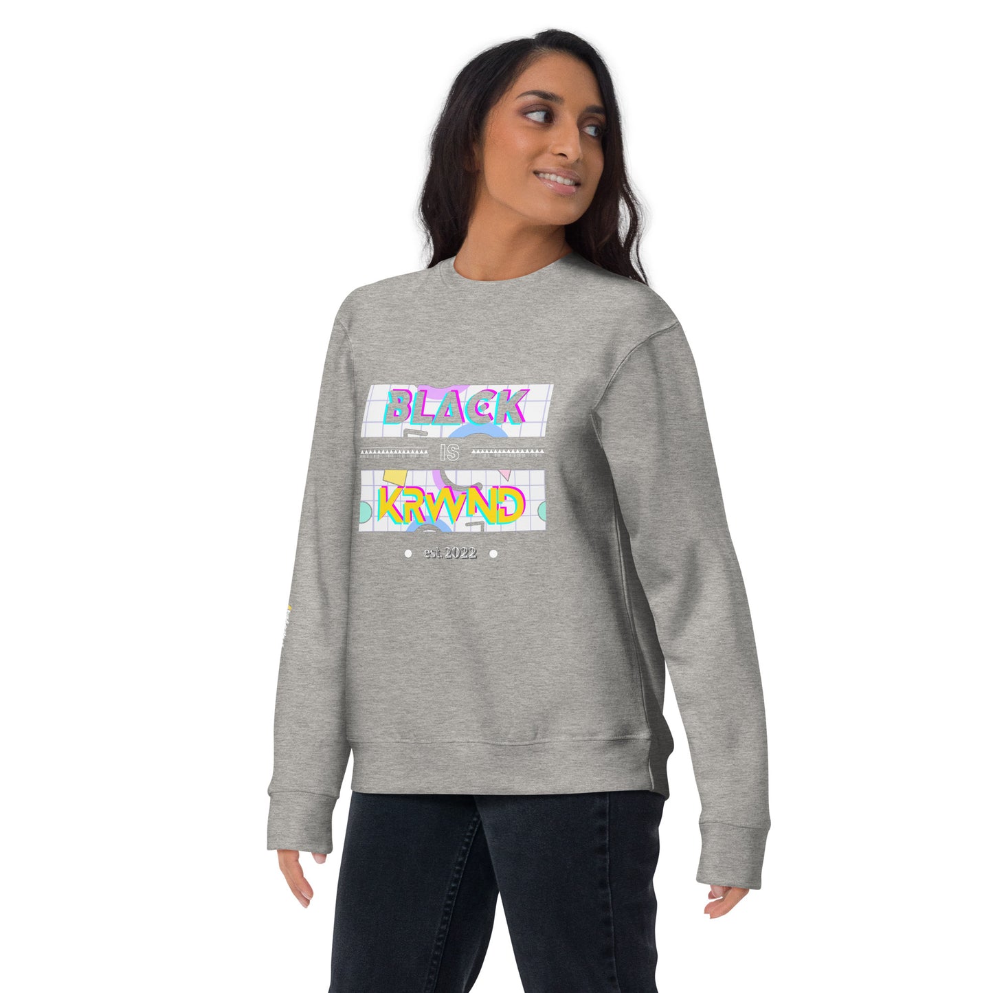 "Black Is" Women's Sweatshirt