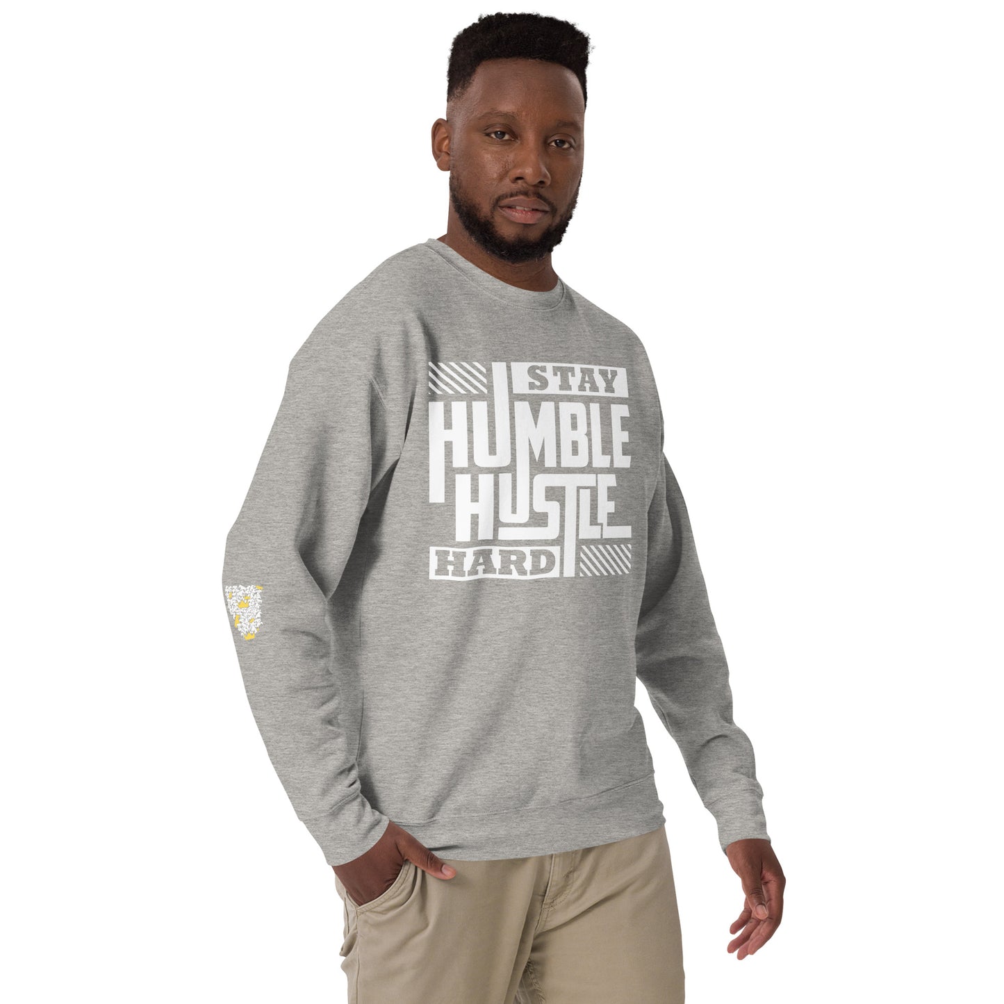 "Stay Humble Hustle Hard" Men's Sweatshirt