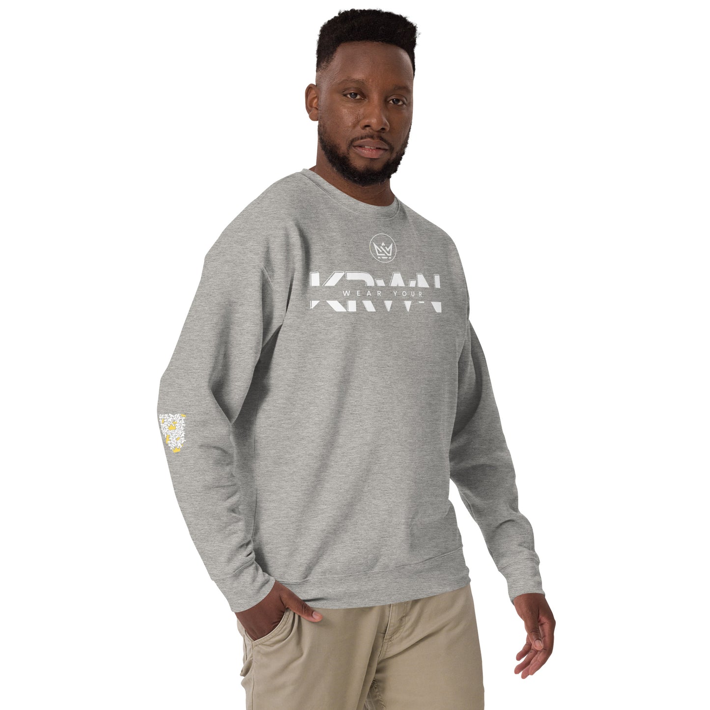 "Wear Your KRWN" Men's Sweatshirt