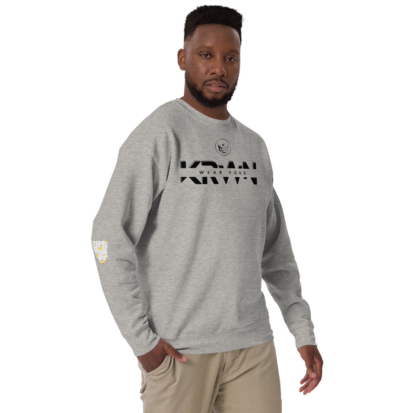 "Wear Your KRWN" Men's Sweatshirt