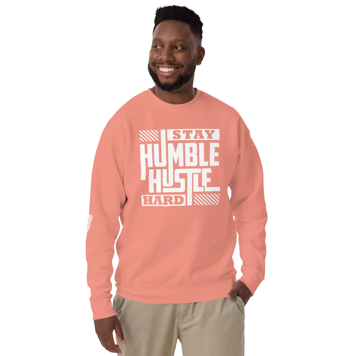 "Stay Humble Hustle Hard" Men's Sweatshirt