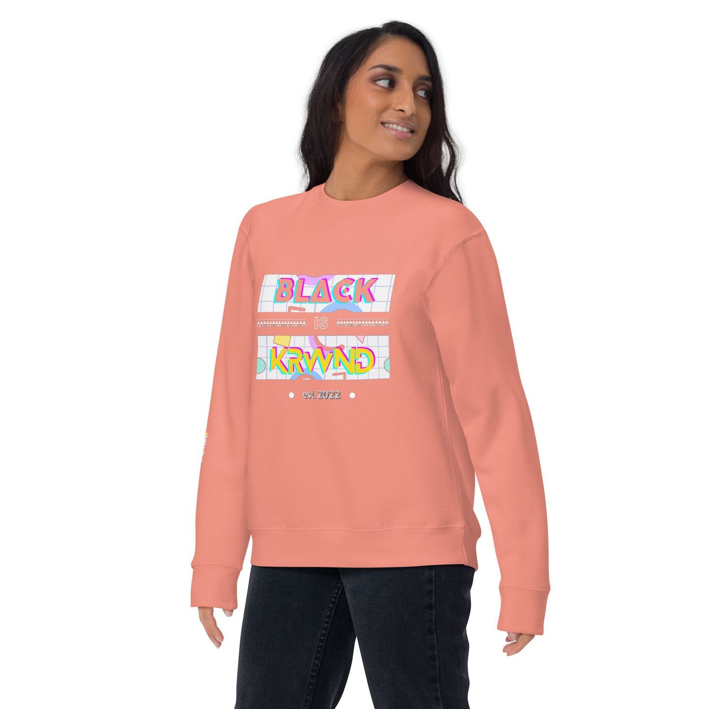 "Black Is" Women's Sweatshirt