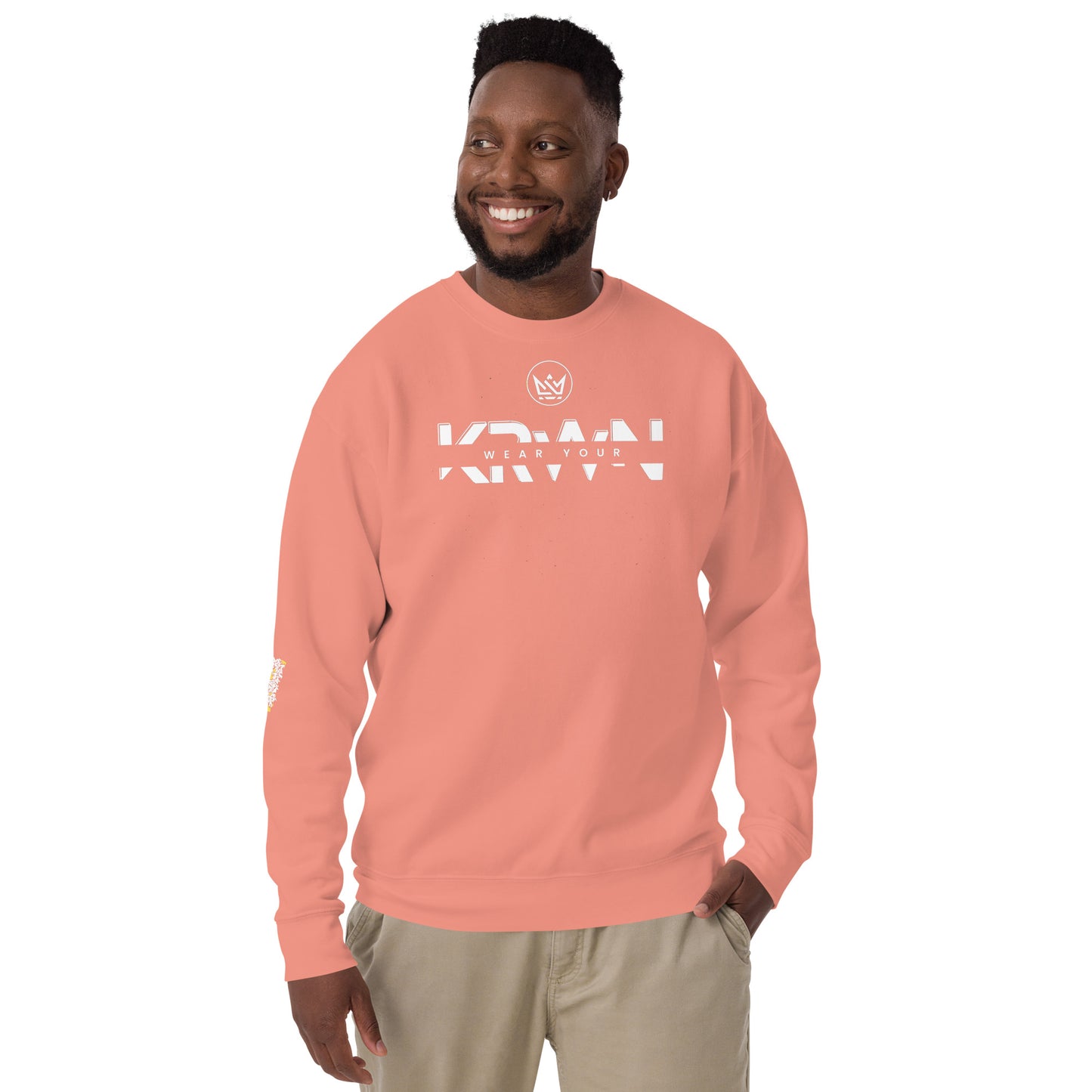 "Wear Your KRWN" Men's Sweatshirt