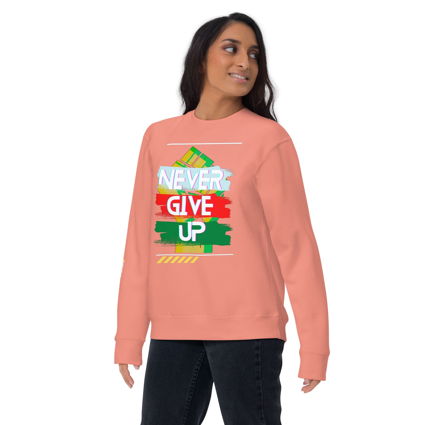 "Never Give Up" Women's Sweatshirt