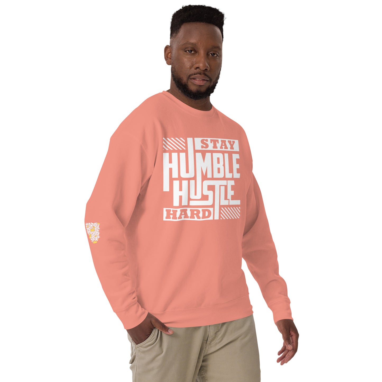 "Stay Humble Hustle Hard" Men's Sweatshirt