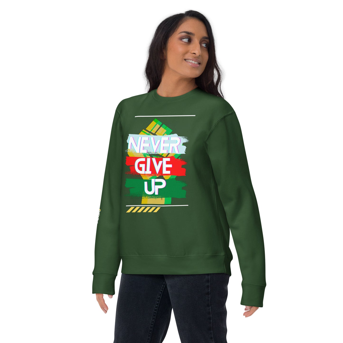 "Never Give Up" Women's Sweatshirt