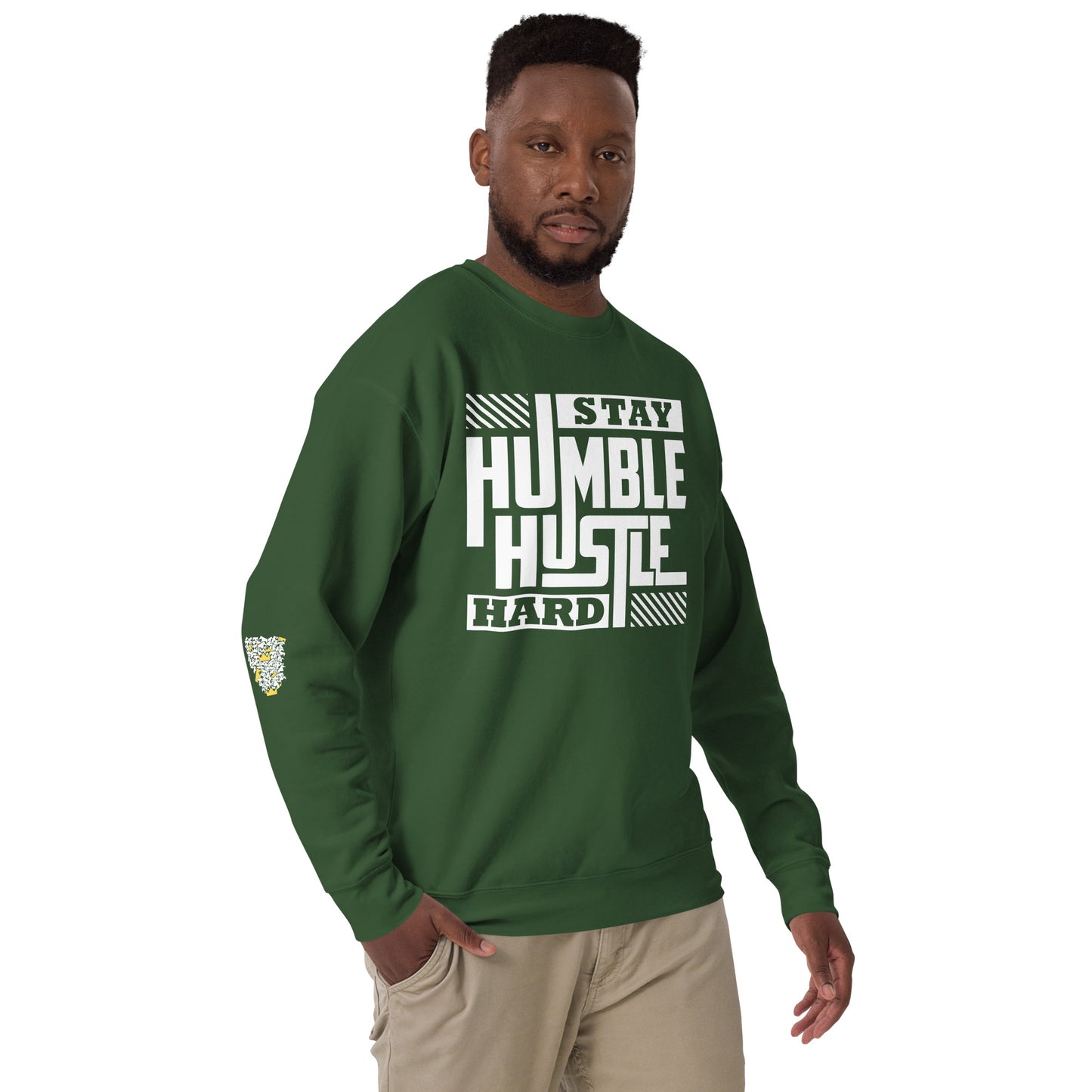 "Stay Humble Hustle Hard" Men's Sweatshirt