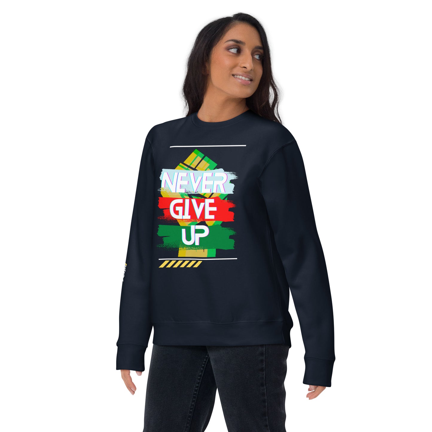 "Never Give Up" Women's Sweatshirt