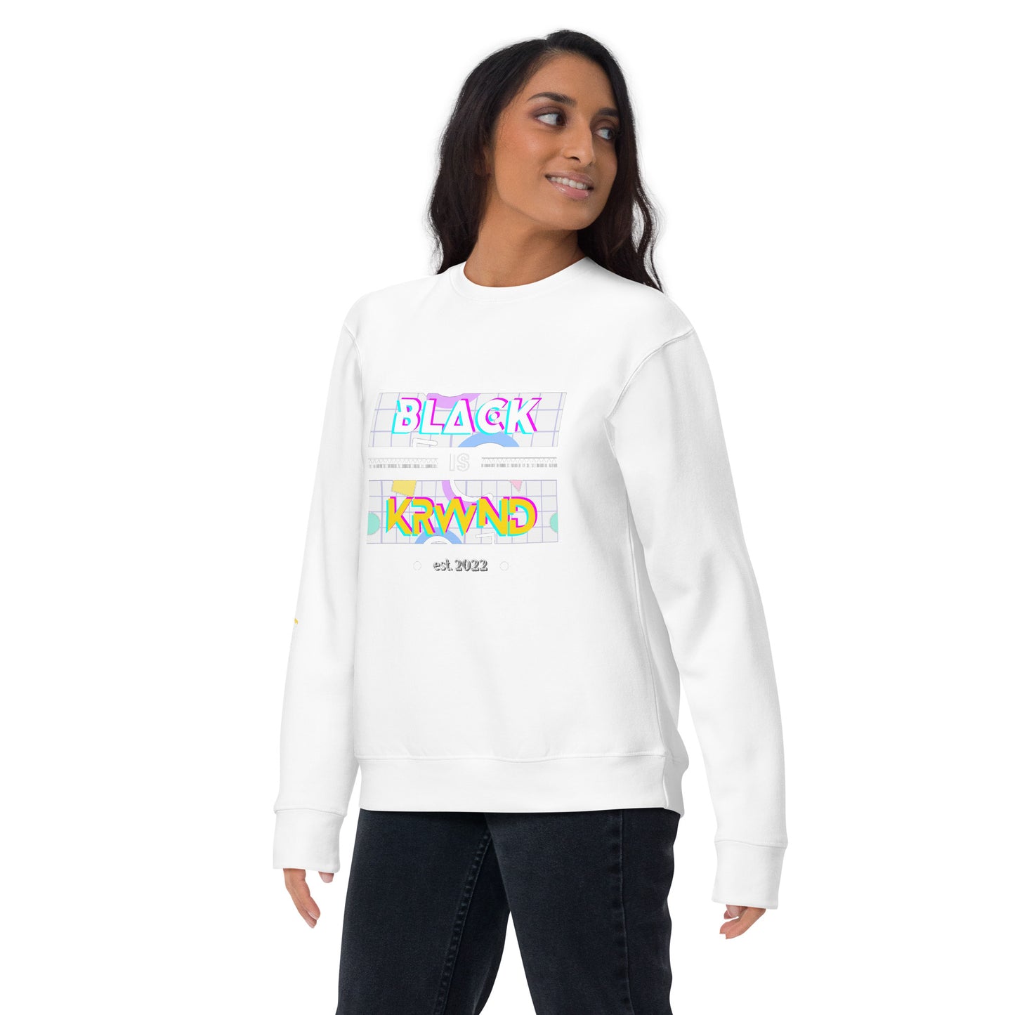 "Black Is" Women's Sweatshirt