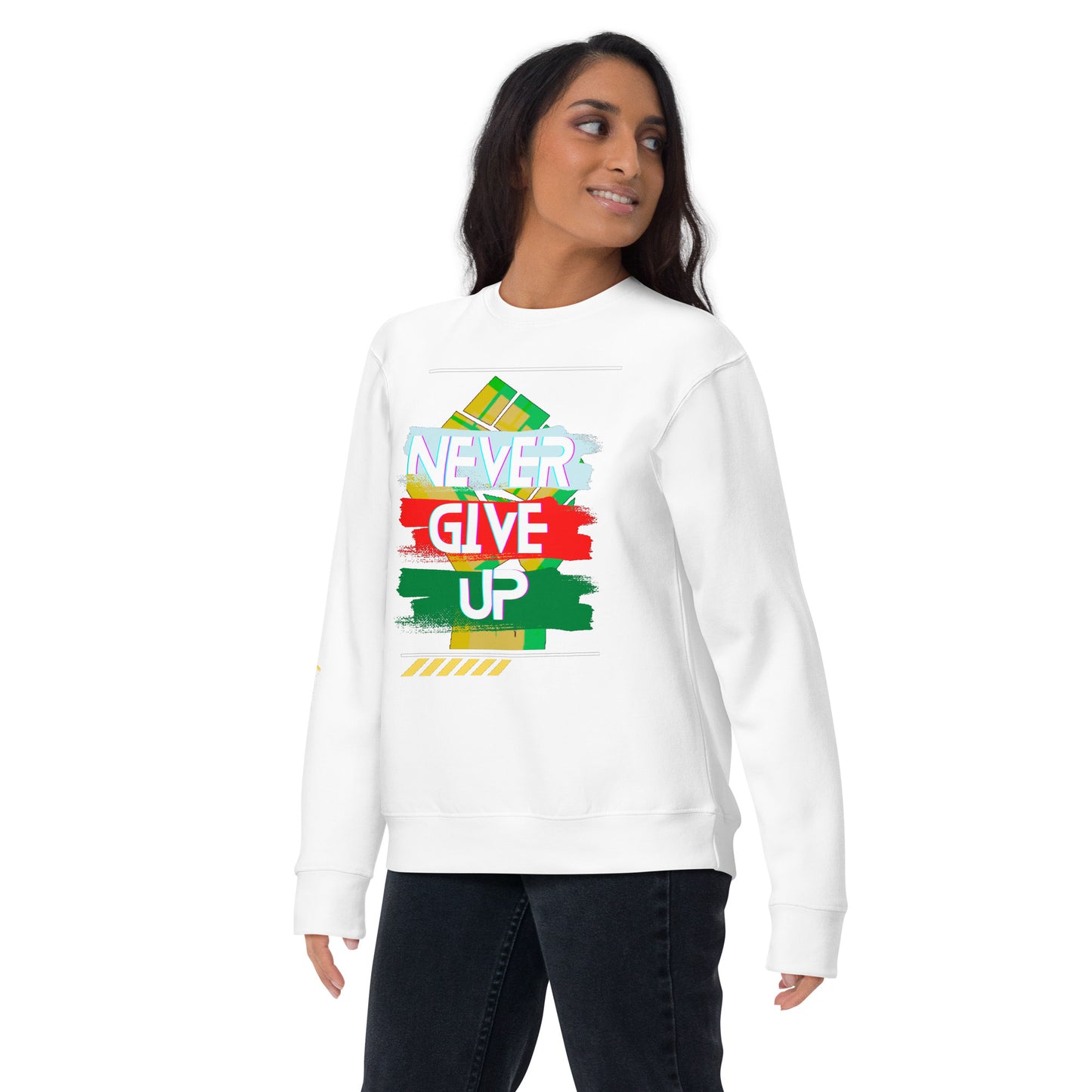 "Never Give Up" Women's Sweatshirt