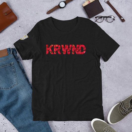 "KRWND Roses" Unisex t-shirt